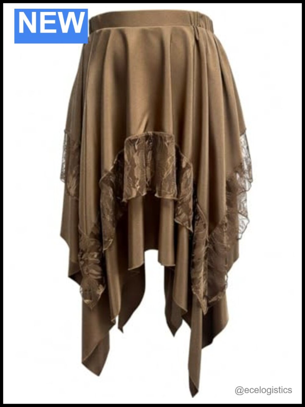 Victorian Steampunk Ruffle A-Line Skirt Full Skirt Vintage Gothic Costume